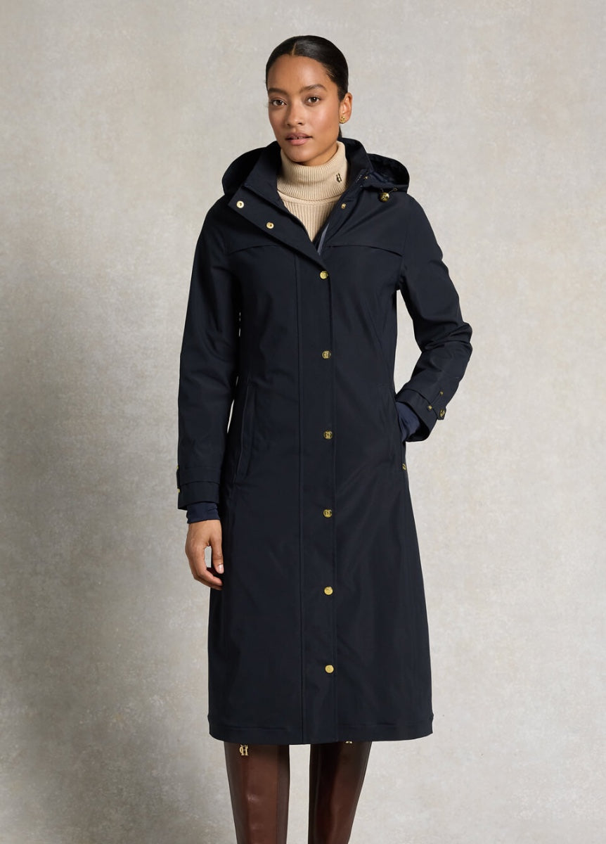 Holland Cooper Folgate Riding Coat - Ink Navy