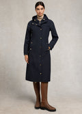 Holland Cooper Folgate Rain Coat - Ink Navy