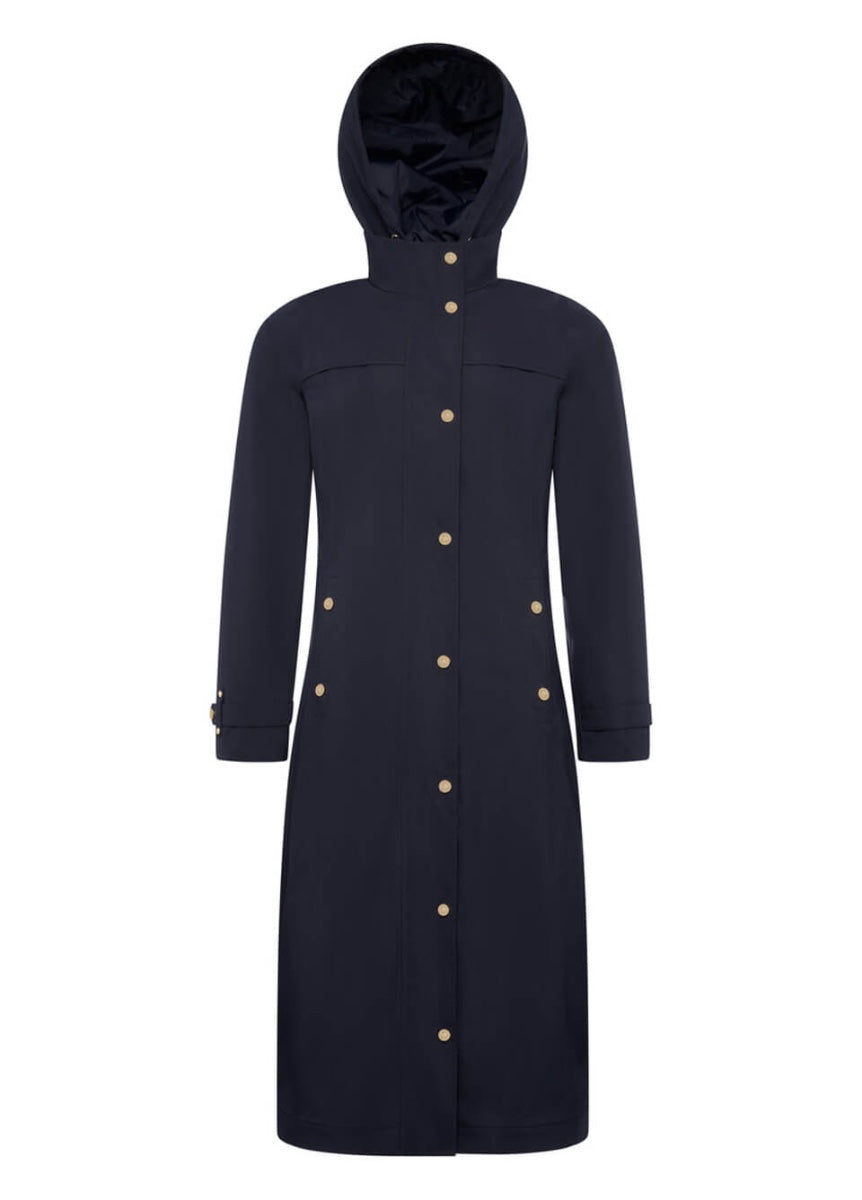 Holland Cooper Folgate Rain Coat - Ink Navy