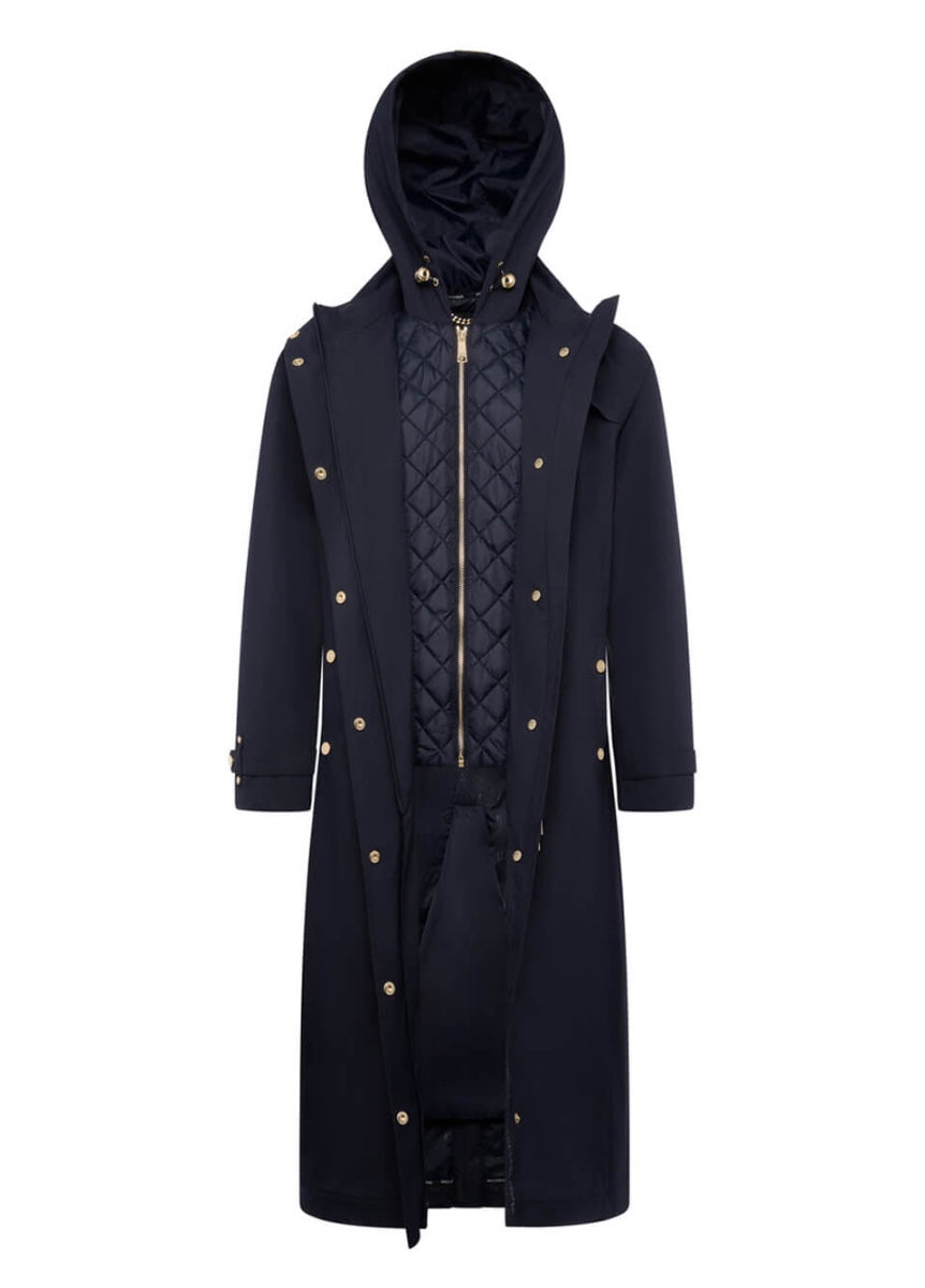 Holland Cooper Folgate Rain Coat - Ink Navy