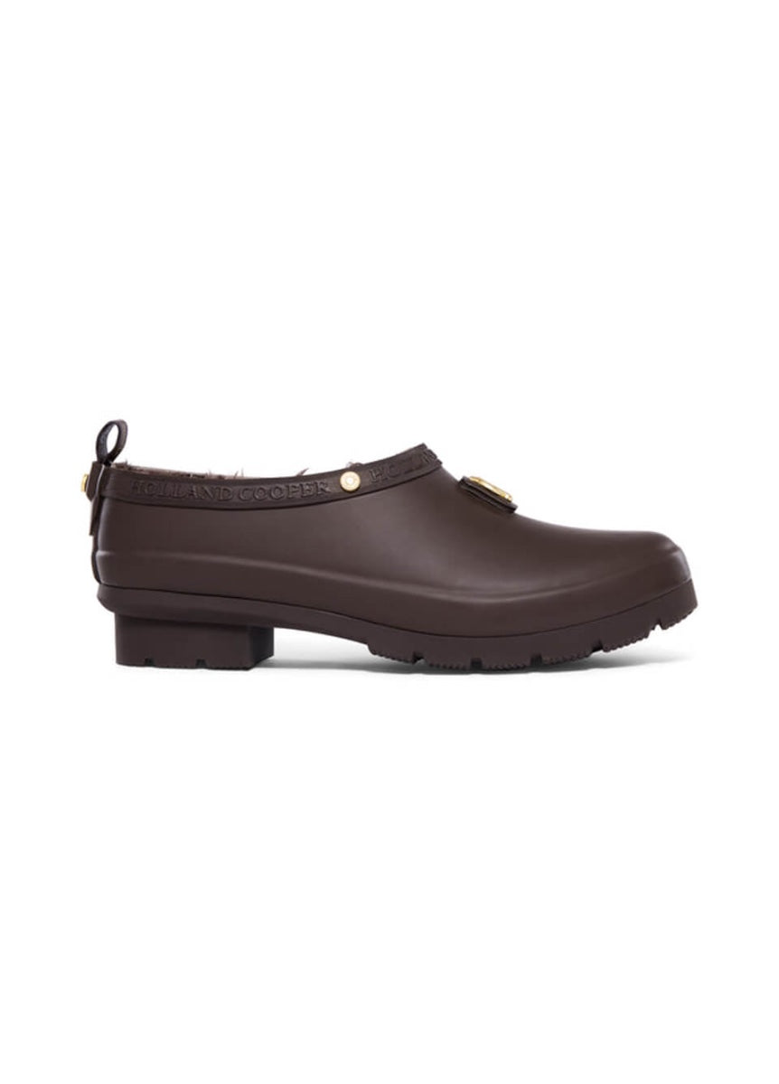 Holland Cooper Gardening Loafer - Chocolate Matte Gold