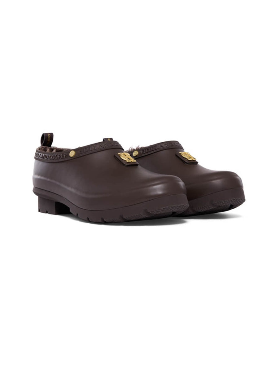Holland Cooper Gardening Loafer - Chocolate Matte Gold