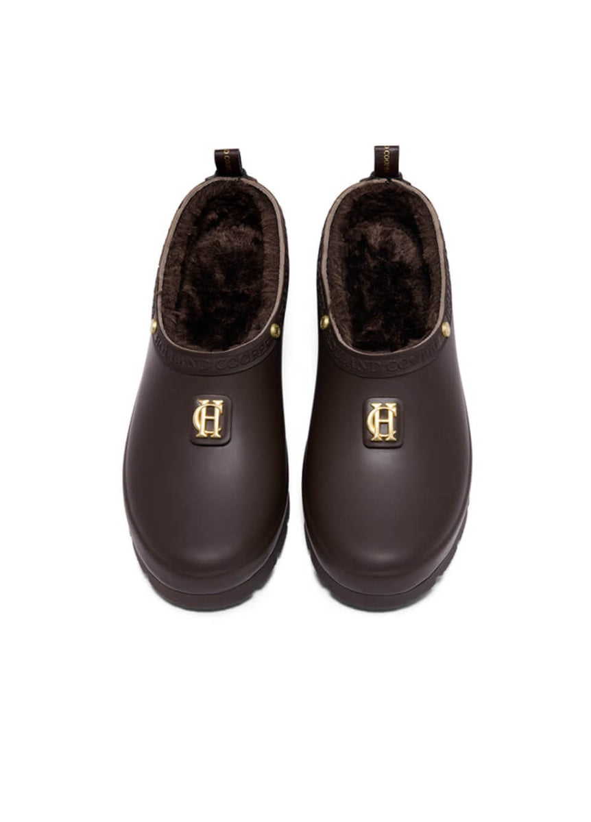 Holland Cooper Gardening Loafer - Chocolate Matte Gold