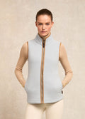 Holland Cooper Country Fleece Gilet - Pale Blue
