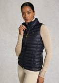 Holland Cooper Lightweight Puffer Gilet - Ink Navy