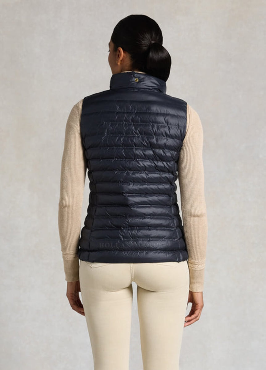 Holland Cooper Lightweight Puffer Gilet - Ink Navy