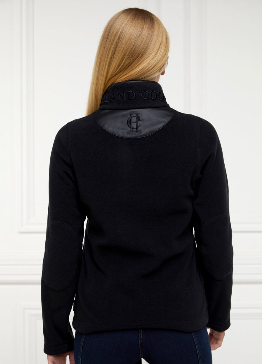 Holland Cooper Country Fleece 1/2 Zip - Black