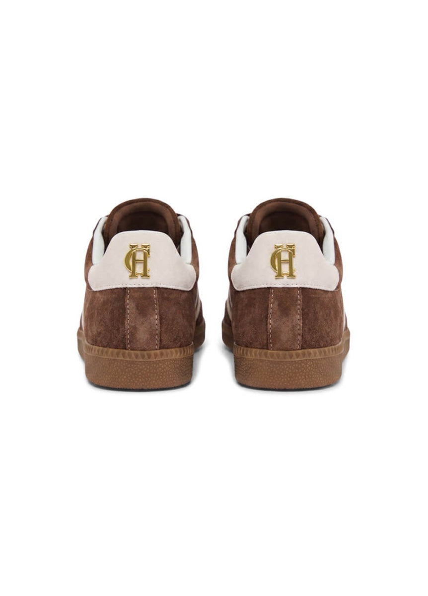 Holland Cooper Knightsbridge Court Trainer - Chocolate
