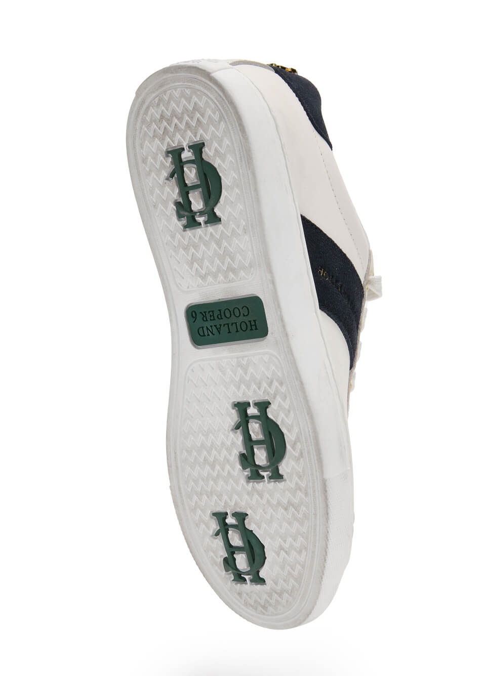 Holland Cooper Knightsbridge Trainer - White/Navy
