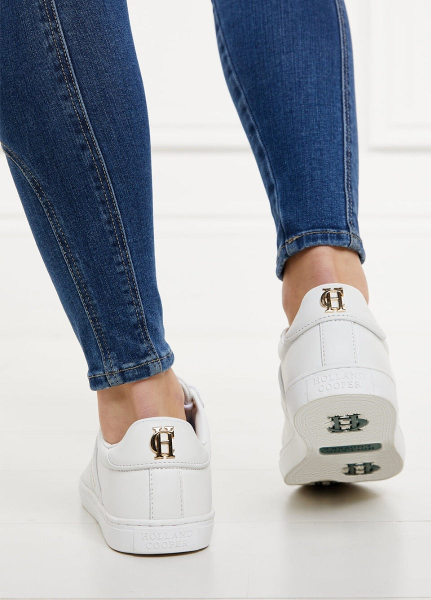 Holland Cooper Knightsbridge Trainer - White