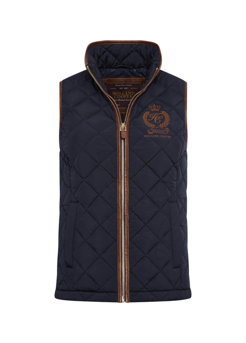 Holland Cooper Lightweight Country Gilet - Ink Navy