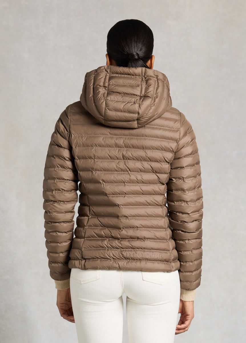 Holland Cooper Lightweight Puffer Jacket - Chestnut