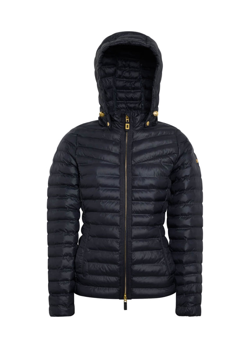 Holland Cooper Lightweight Puffer Jacket - Ink Navy