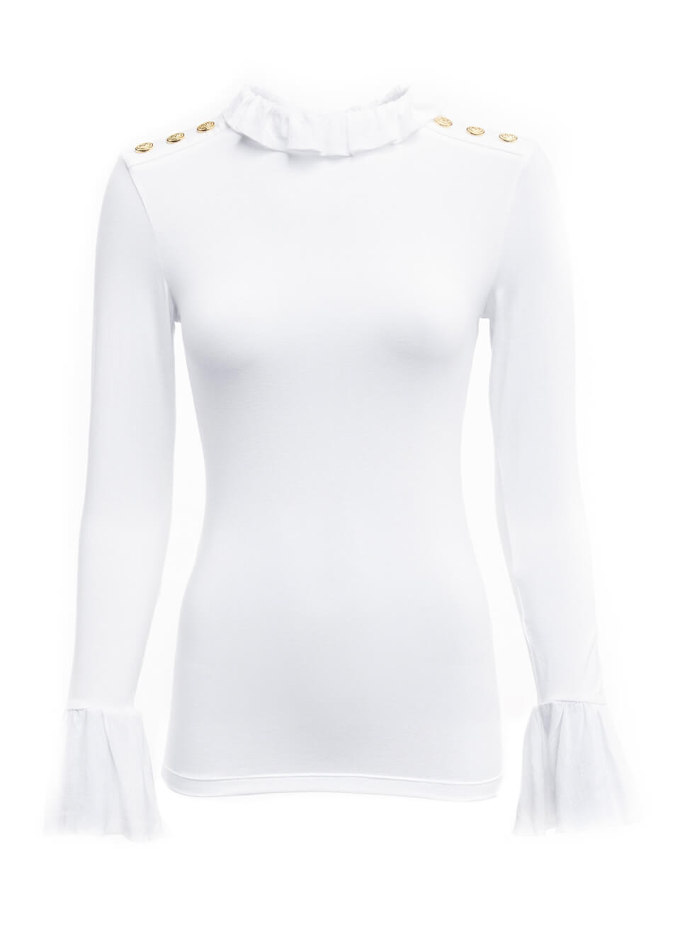 Holland Cooper Lilibet Jersey Tee - White