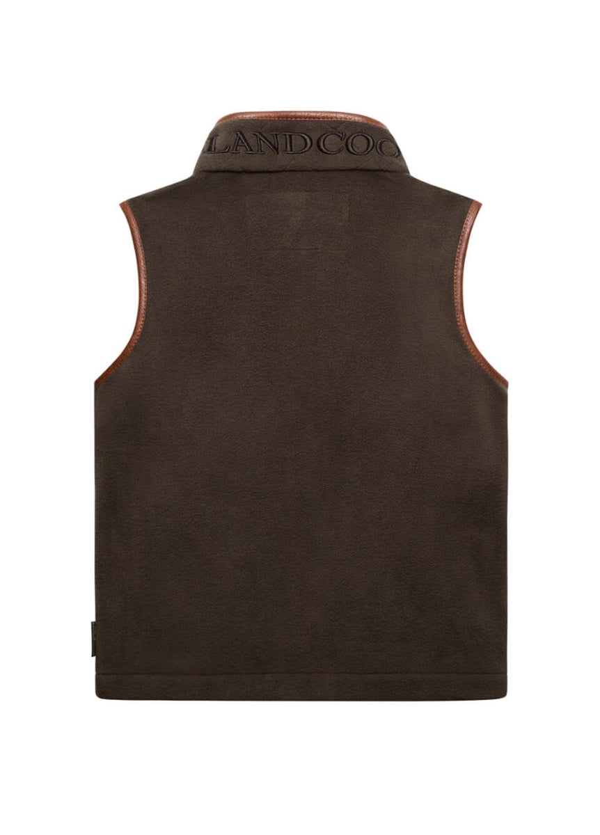 Holland Cooper Little Country Fleece Gilet - Khaki