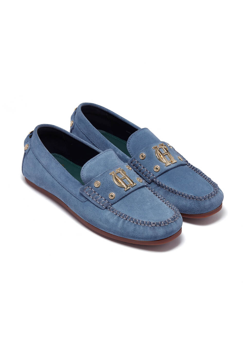 Holland Cooper Driving Loafer - Soft Blue