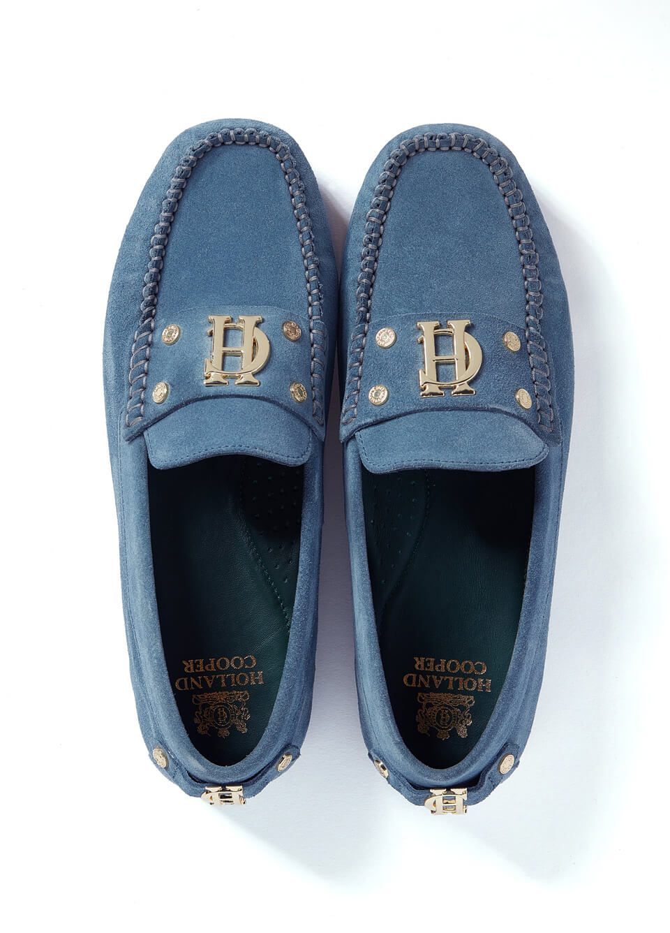 Holland Cooper Driving Loafer - Soft Blue
