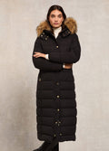 Holland Cooper Longline Coat - Black