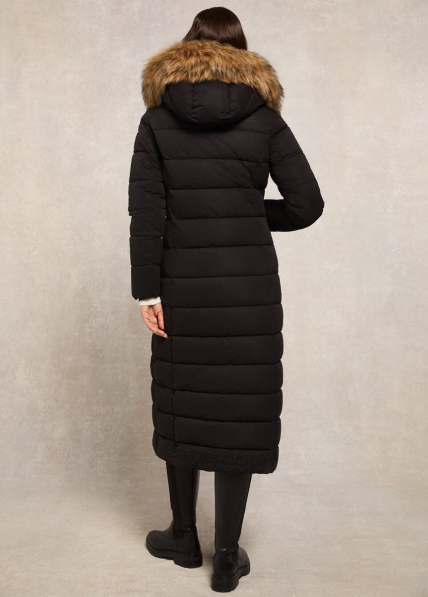 Holland Cooper Longline Coat - Black