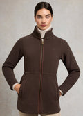 Holland Cooper Country Longline Fleece - Chocolate