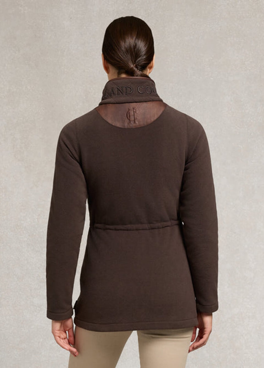 Holland Cooper Country Longline Fleece - Chocolate