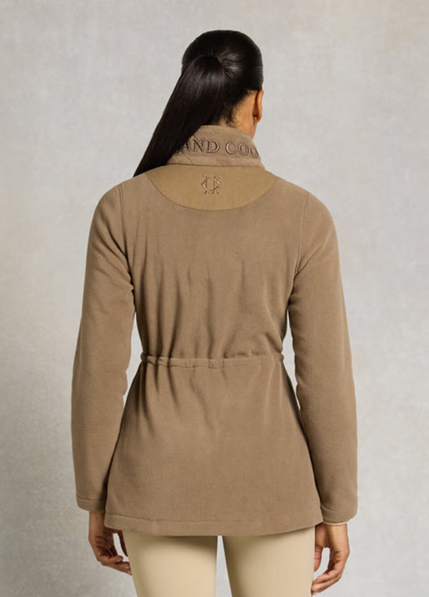 Holland Cooper Country Longline Fleece - Mocha