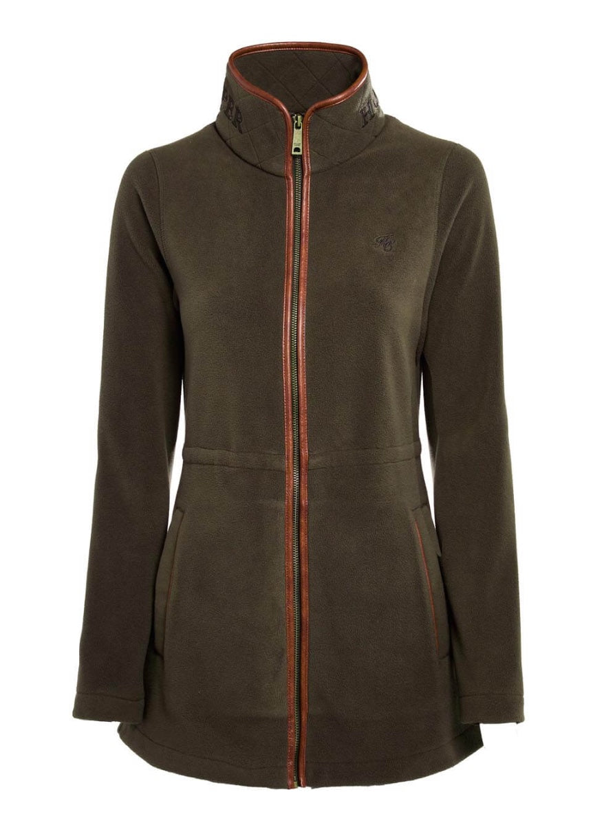 Holland Cooper Country Longline Fleece - Khaki