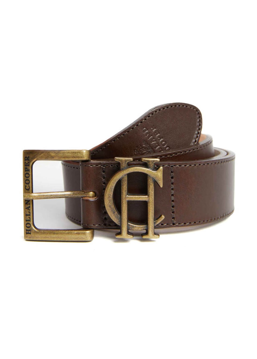 Holland Cooper Men's Classic Belt - Chocolate