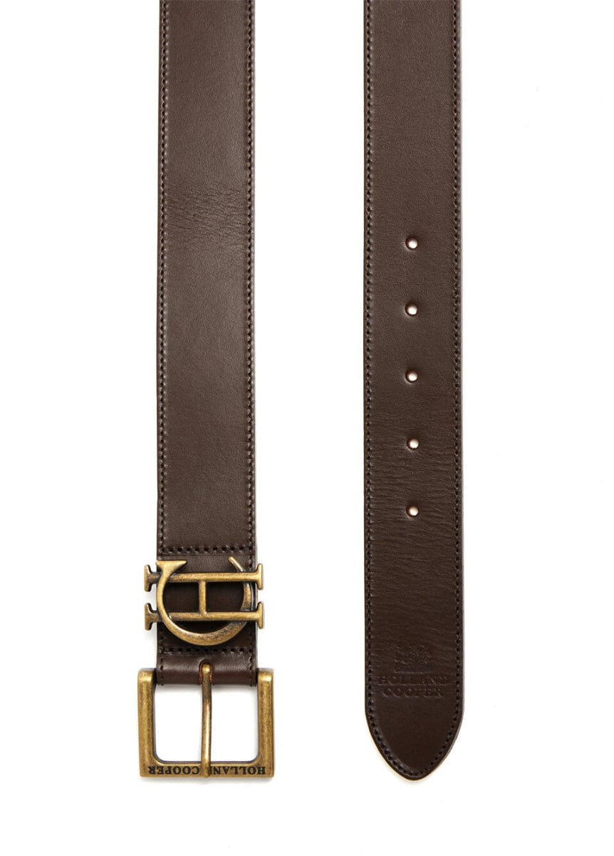 Holland Cooper Men's Classic Belt - Chocolate