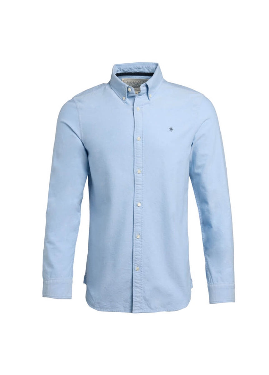 Holland Cooper Men's Classic Oxford Shirt - Sky Blue