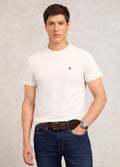 Holland Cooper Men's Crew Neck T-Shirt - White