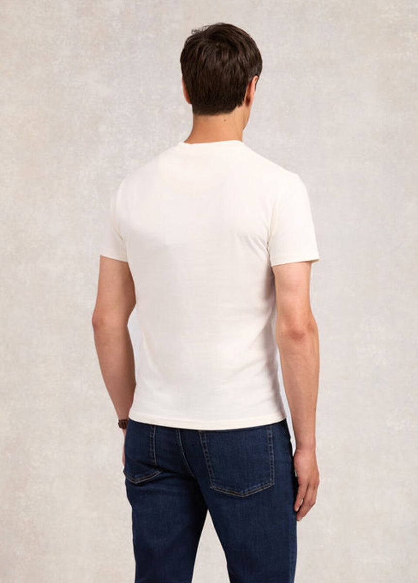 Holland Cooper Men's Crew Neck T-Shirt - White