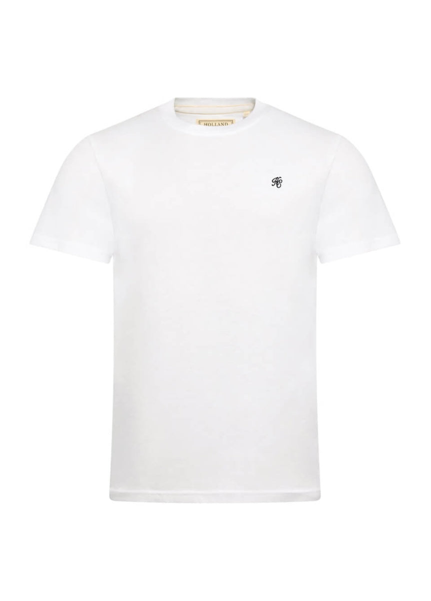 Holland Cooper Men's Crew Neck T-Shirt - White