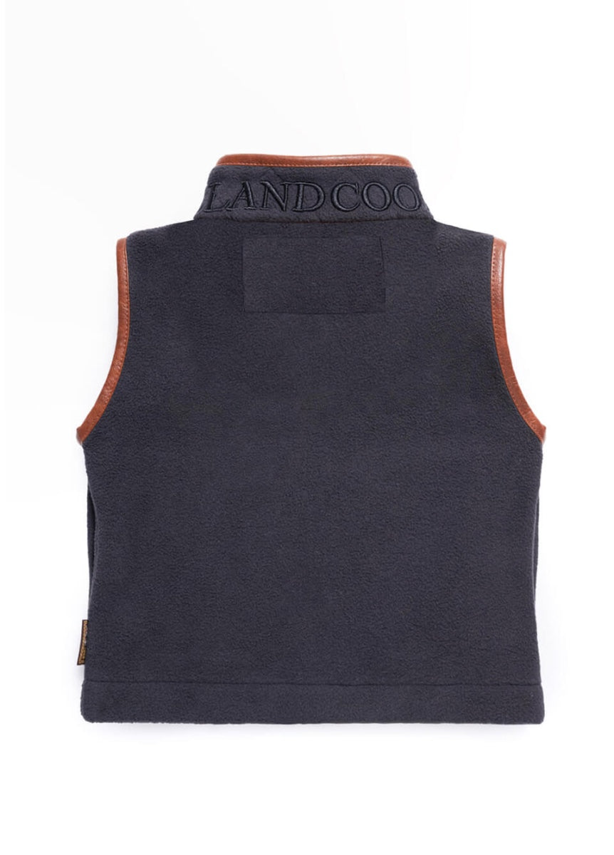 Holland Cooper Little Country Fleece Gilet - Ink Navy