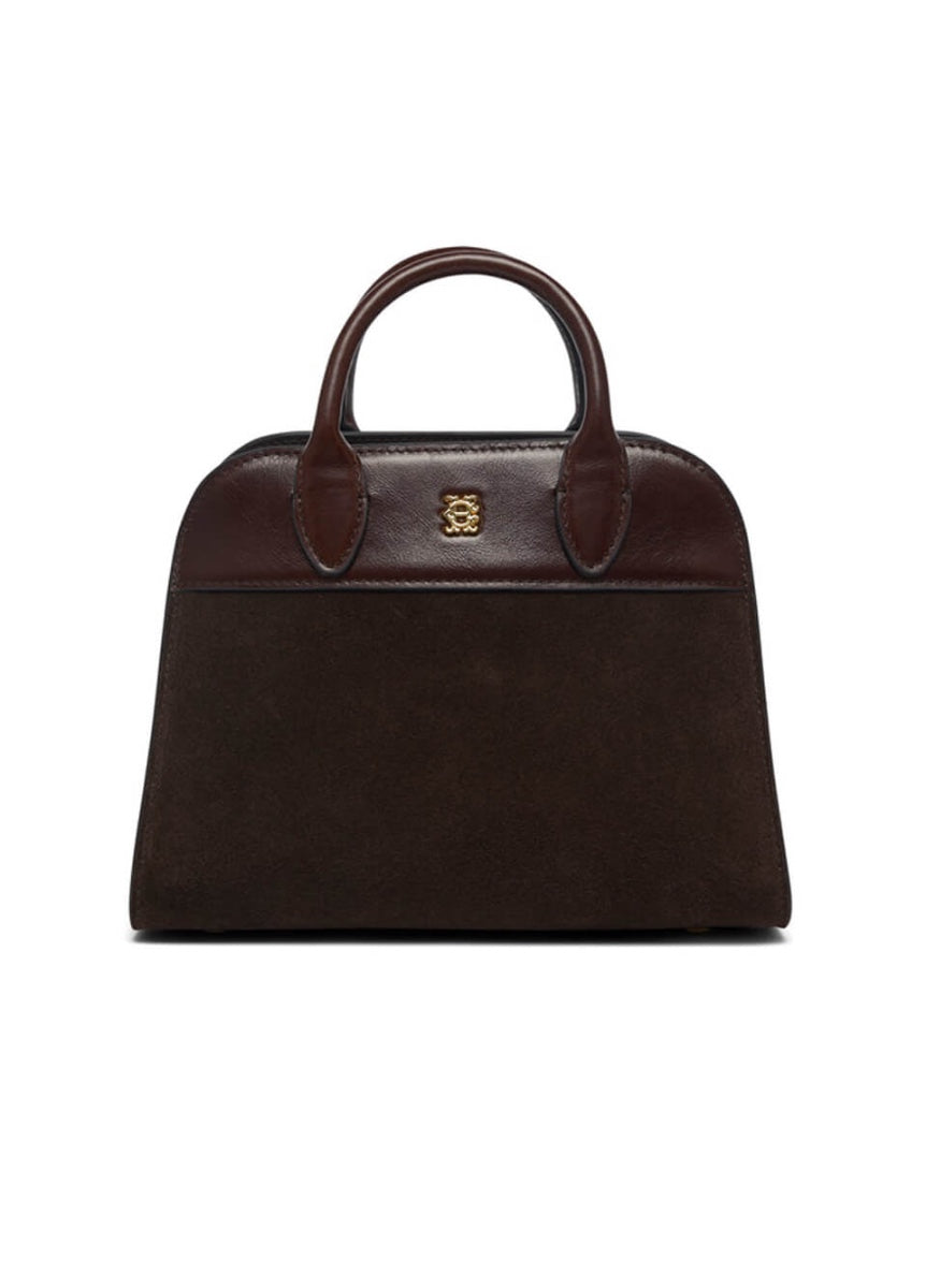 Holland Cooper Heritage Mini Tote - Walnut