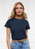 Holland Cooper Monogram Tee - Ink Navy