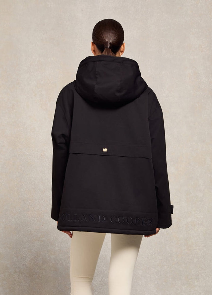 Holland Cooper One-Size Waterproof Jacket - Black