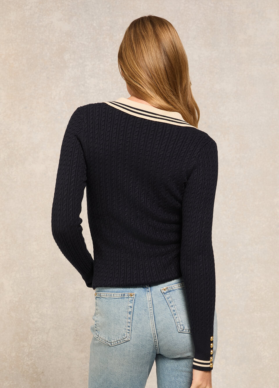 Holland Cooper Orla Knit - Ink Navy