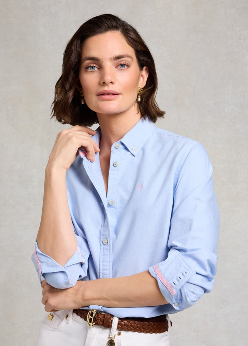 Holland Cooper Oxford Shirt - Sky Blue