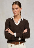 Holland Cooper Polly Knit - Chocolate