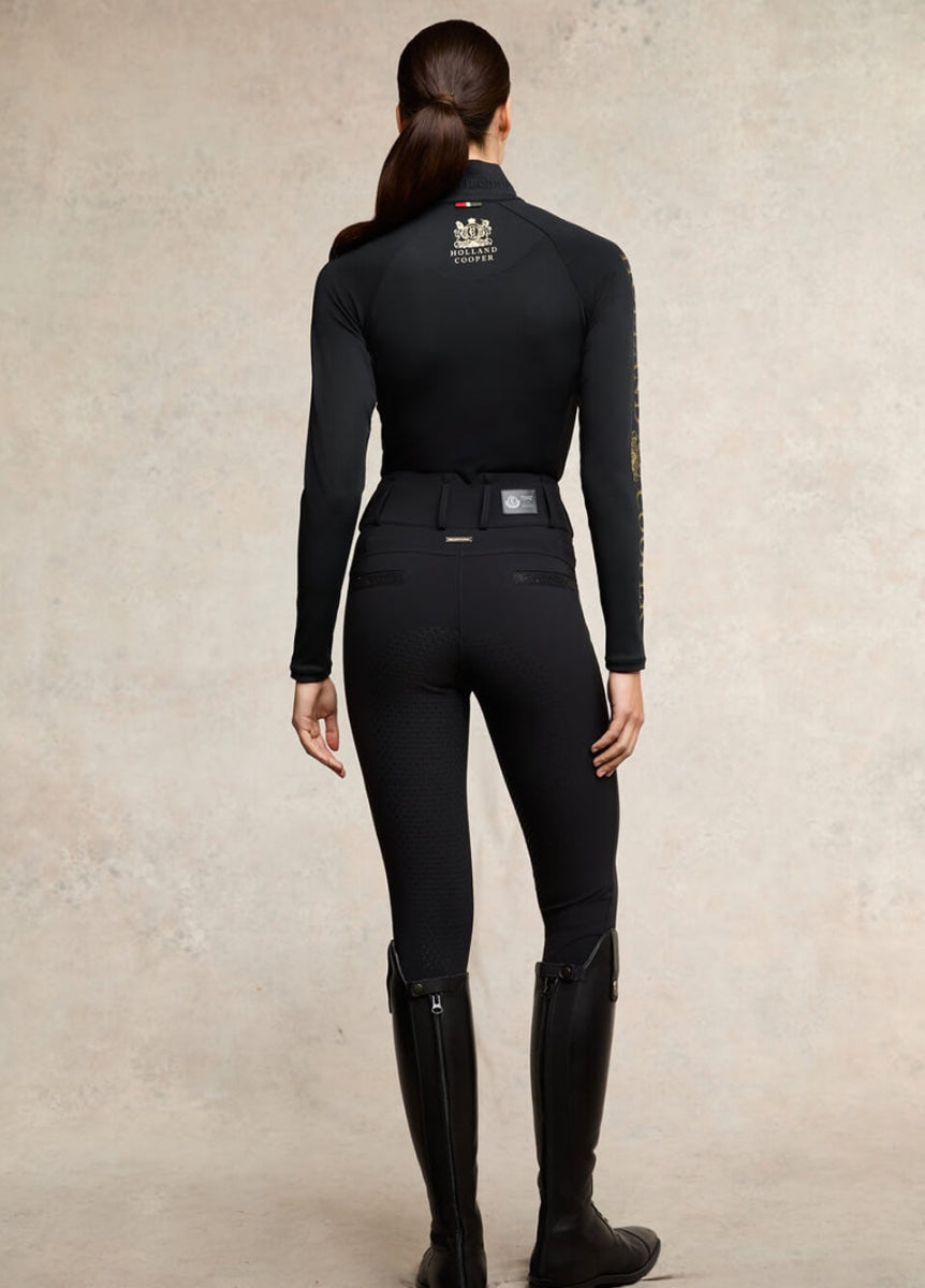 Holland Cooper Premium High Rise Breeches - Black