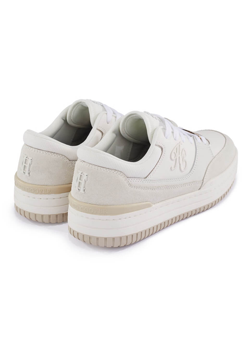 Holland Cooper Retro Trainer - Off White