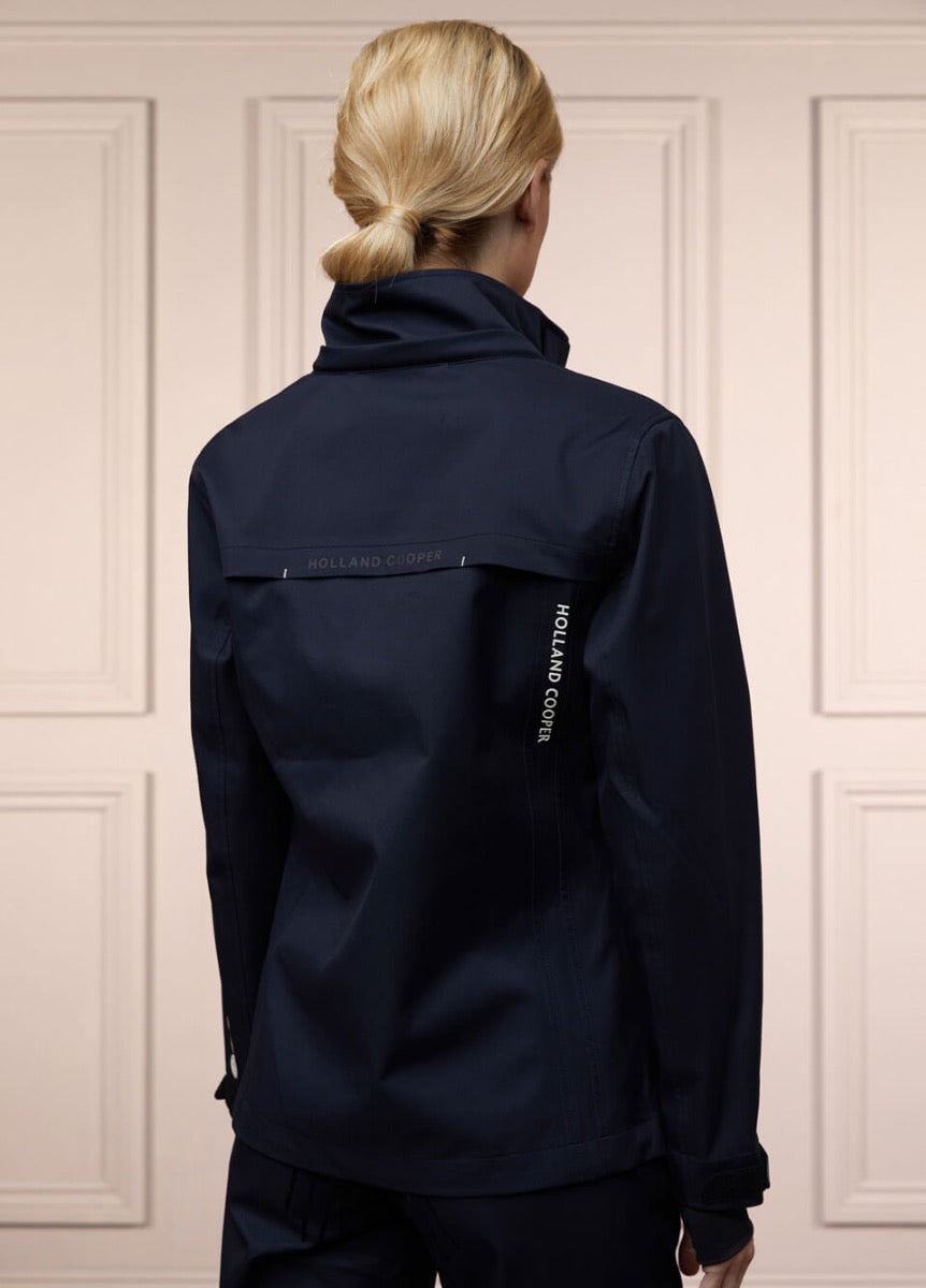 Holland Cooper Riding Shell Jacket - Ink Navy