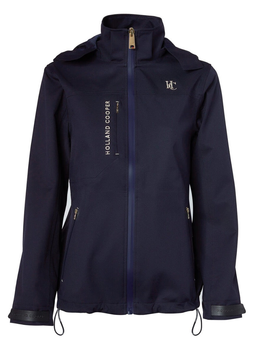 Holland Cooper Riding Shell Jacket - Ink Navy