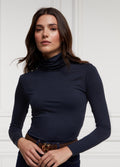 Holland Cooper Essential Roll Neck - Ink Navy