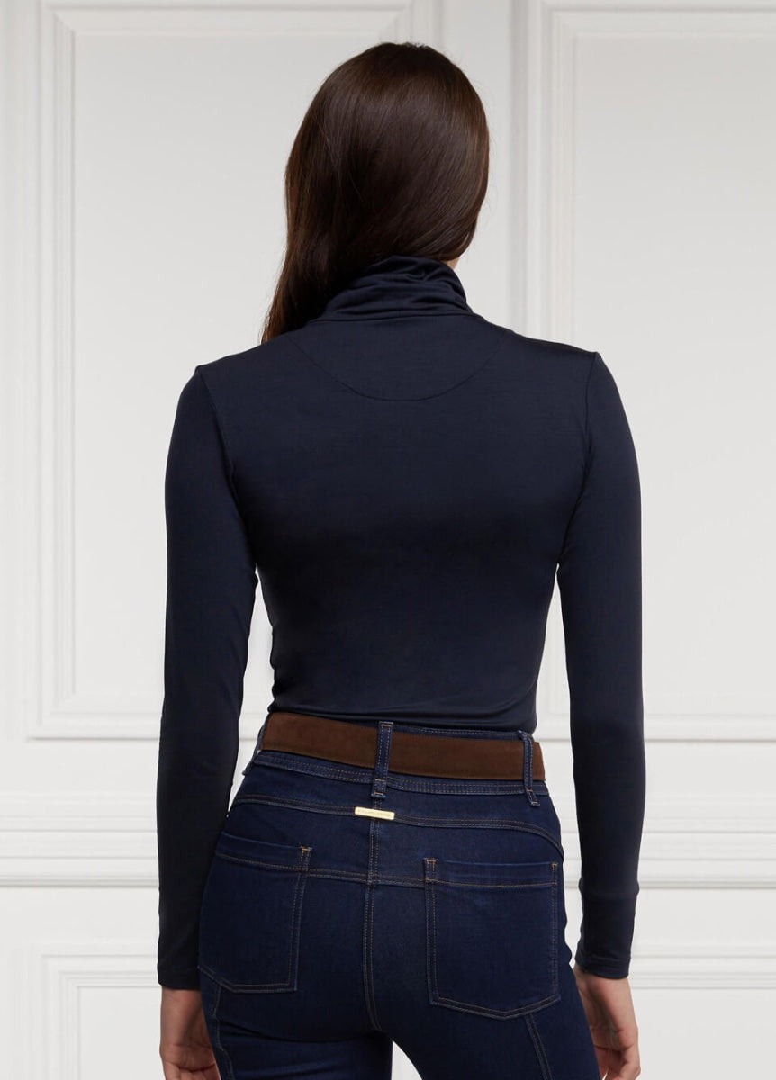 Holland Cooper Essential Roll Neck - Ink Navy
