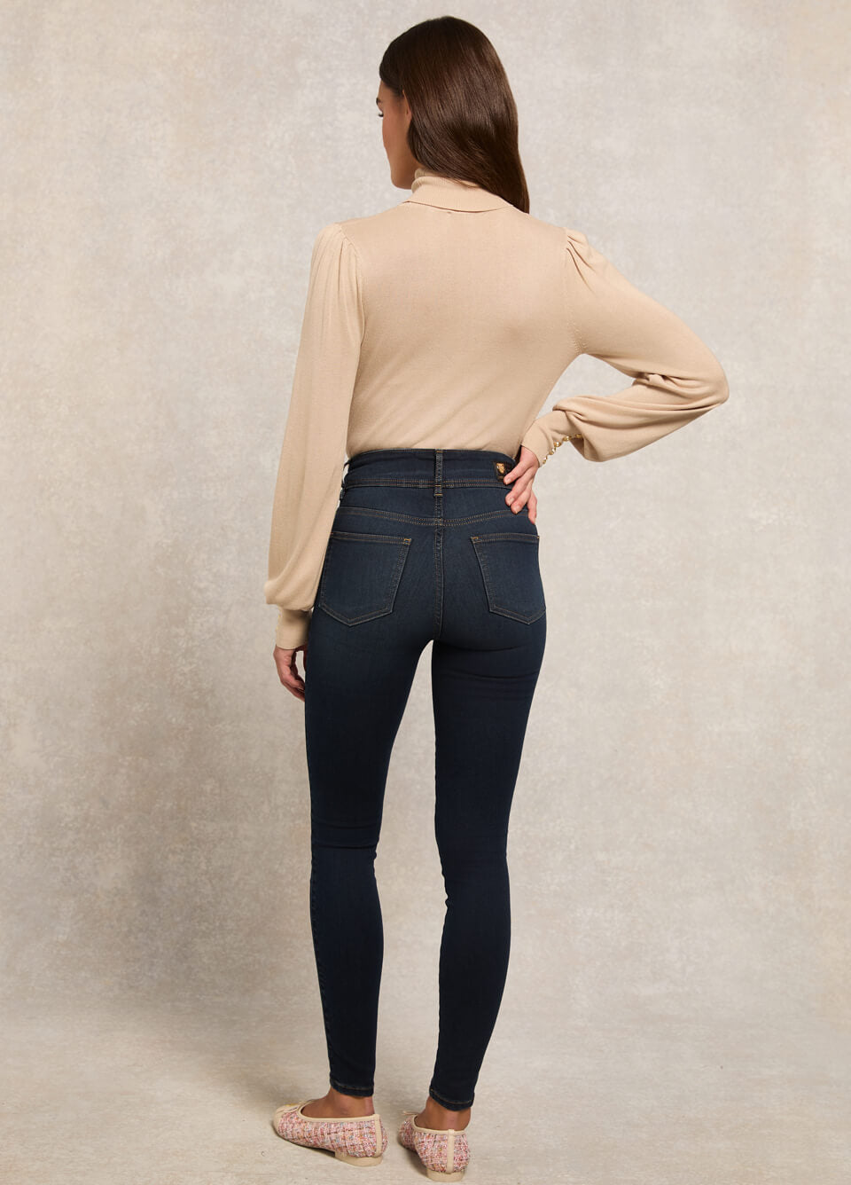 Holland Cooper Classic Skinny Jean - Deep Indigo