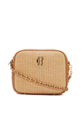 Holland Cooper Soho Camera Bag - Tan Raffia