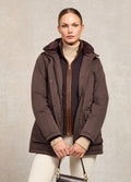 Holland Cooper Stamford Country Coat - Chocolate