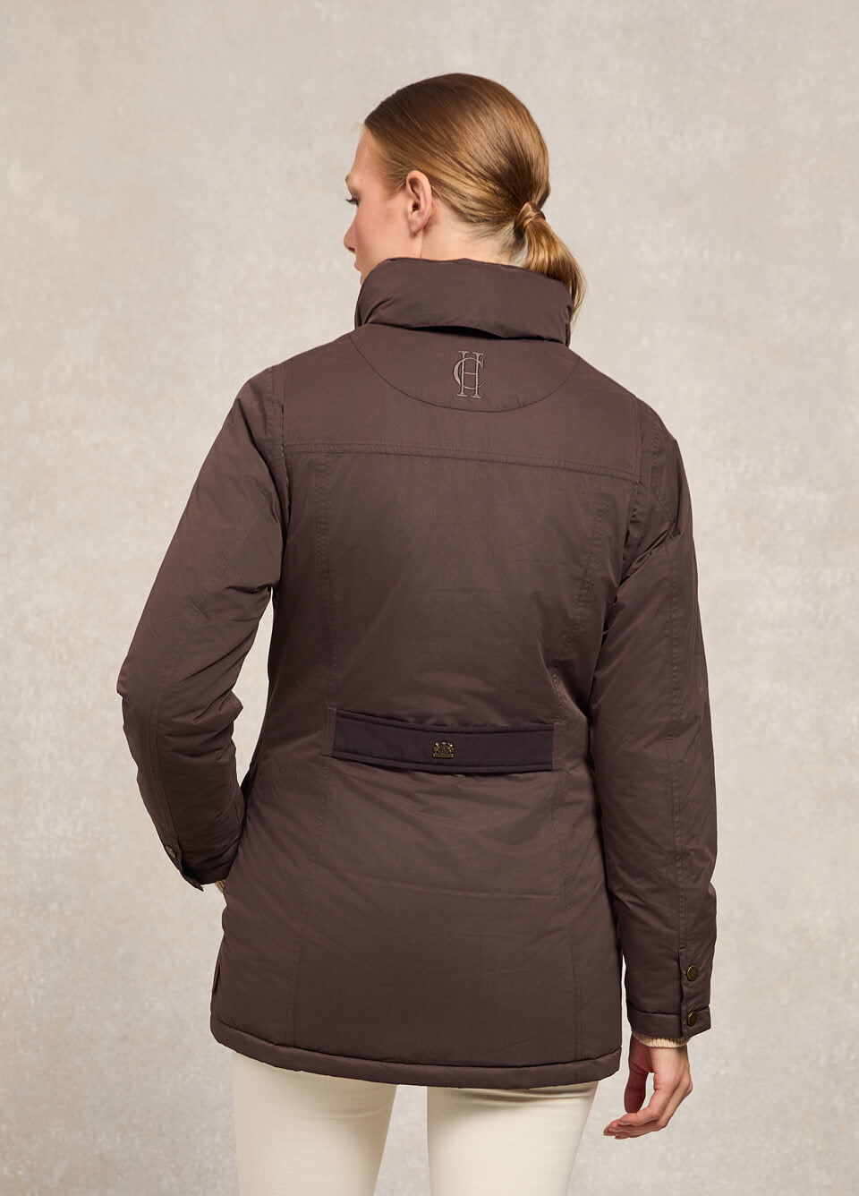 Holland Cooper Stamford Country Coat - Chocolate